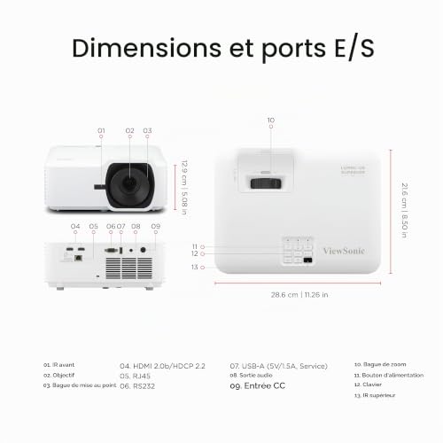 Vidéoprojecteur ViewSonic LS740HD