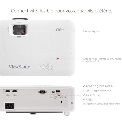 Vidéoprojecteur ViewSonic PX701-4K